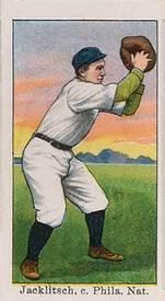 Fred Jacklitsch 1909 Croft's Candy E92 Sports Card