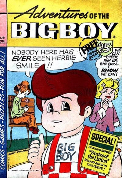 Adventures of Big Boy #251 Comic