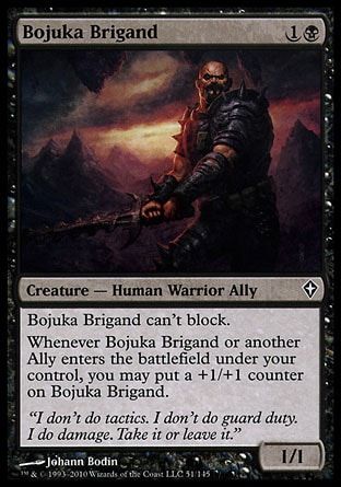 Bojuka Brigand (Worldwake) Trading Card