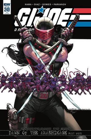 G.I. Joe A Real American Hero #249 (10 Copy Cover)