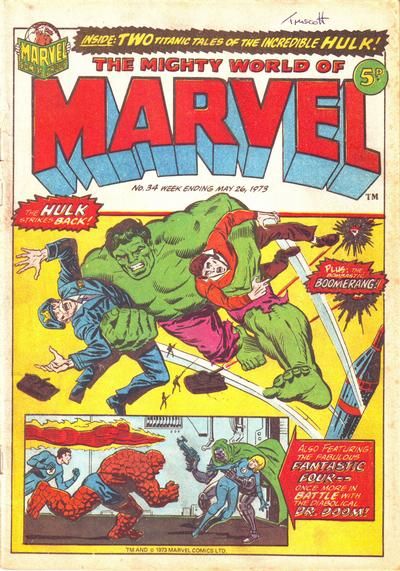 Mighty World of Marvel, The #34 Comic