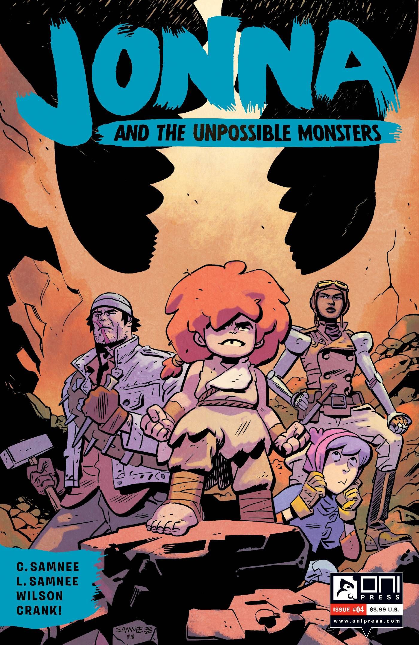 Jonna And The Unpossible Monsters #4 Comic