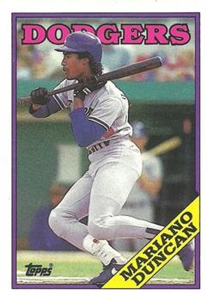 Mariano Duncan 1988 Topps #481