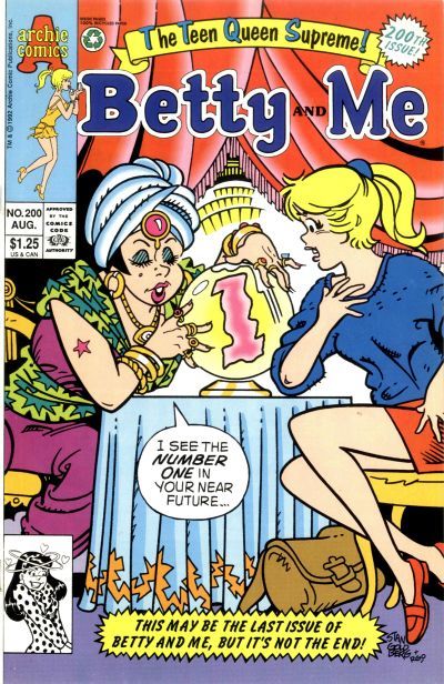 Betty and Me #200 Comic
