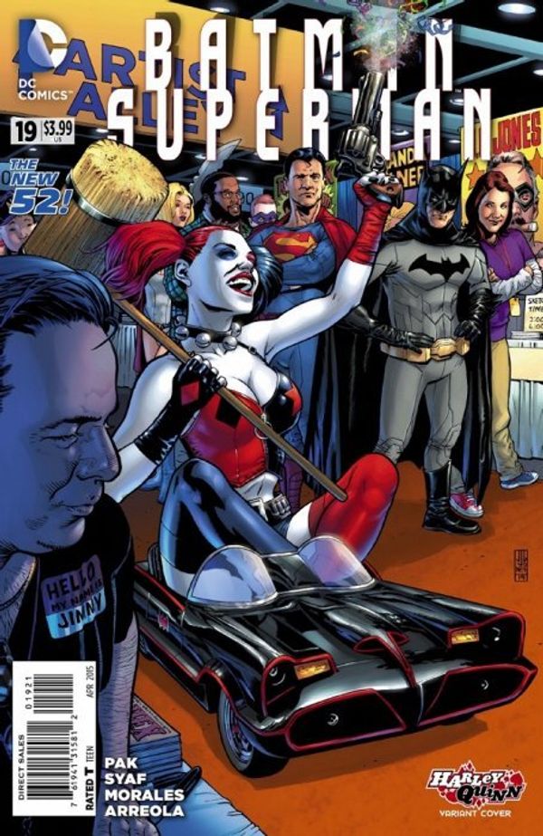 Batman Superman #19 (Harley Quinn Variant Cover)