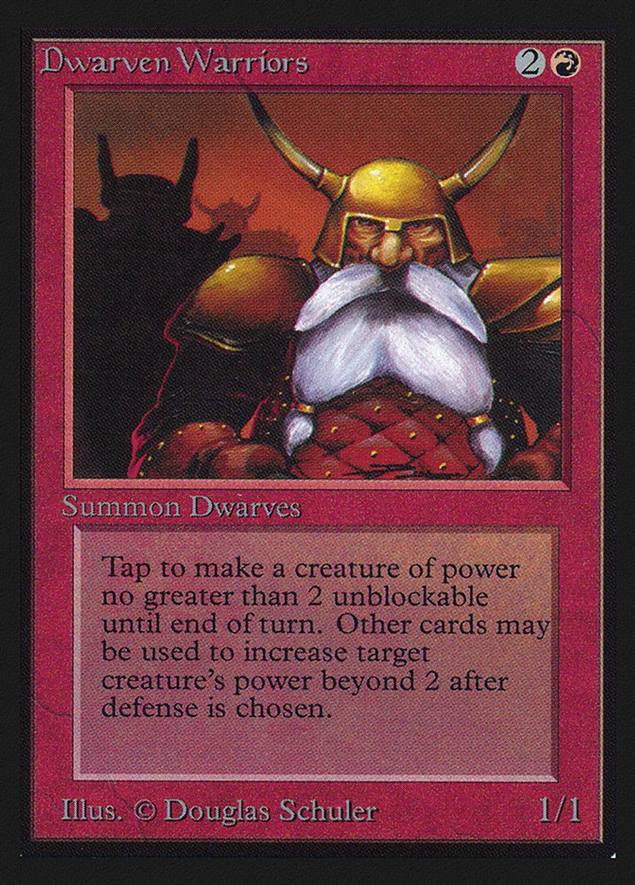 Dwarven Warriors (Collector's Edition) Trading Card