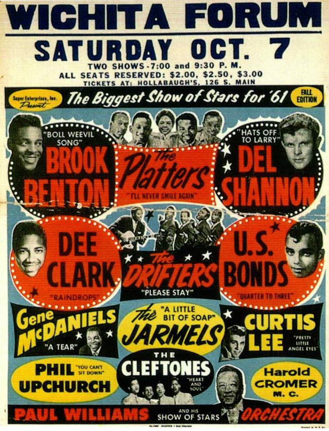AOR-1.23-OP-1 The Biggest Show of Stars for 1961 Concert Poster