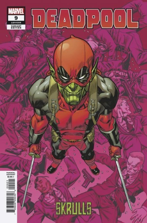 Deadpool #9 (Hawthorne Skrulls Variant)