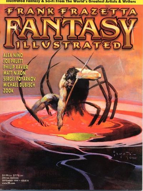 Frank Frazetta Fantasy Illustrated #8