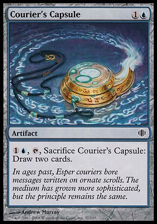 Courier's Capsule (Shards of Alara) Trading Card