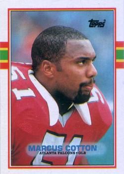 Marcus Cotton 1989 Topps #344 Sports Card