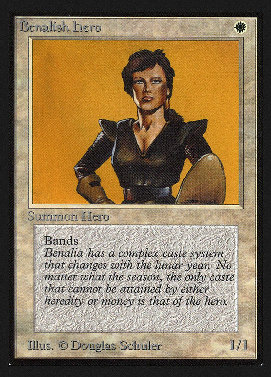 Benalish Hero (Collector's Edition) Trading Card