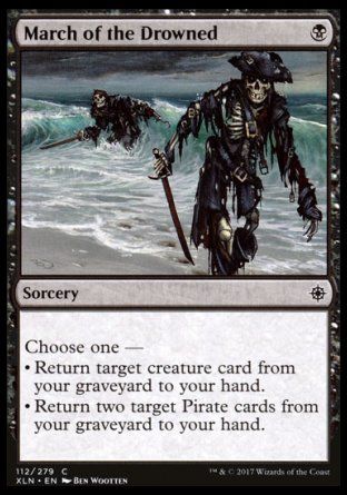 March of the Drowned (Ixalan) Trading Card