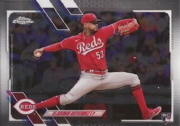 Vladimir Gutierrez 2021 Topps Chrome Update Baseball #USC84 Sports Card