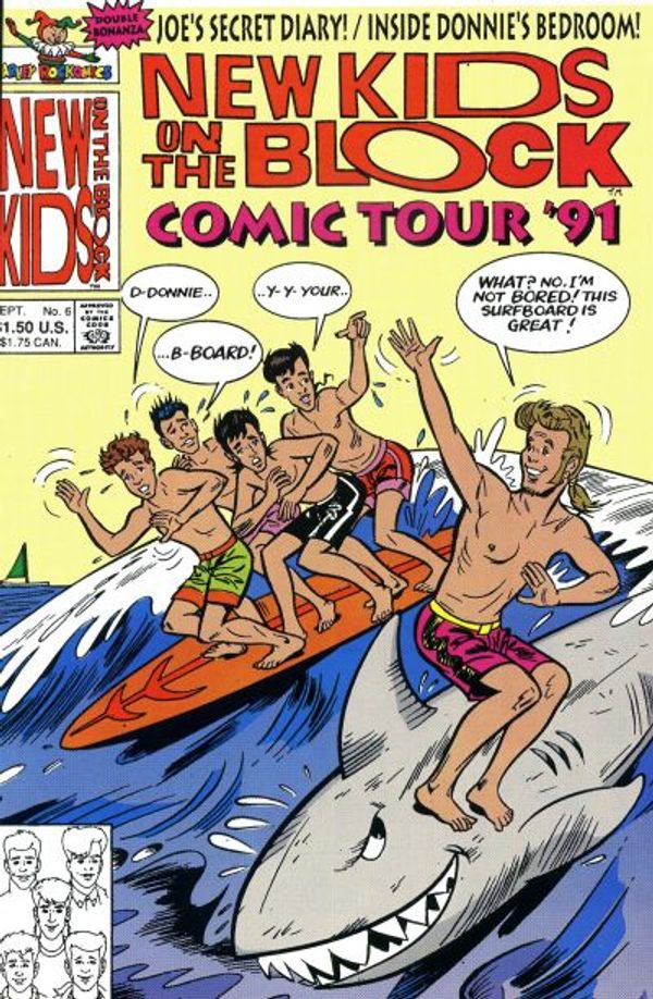New Kids On The Block Comics Tour '90/91 #6