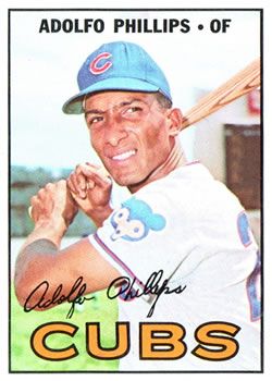 Adolfo Phillips 1967 Topps #148 Sports Card