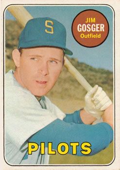 Jim Gosger 1969 Topps #482 Sports Card