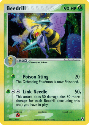 Beedrill (1/112) - FireRed & LeafGreen