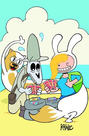 Adventure Time Fionna &amp; Cake Card Wars #1 (20 Copy Cover Kovalic Variant)