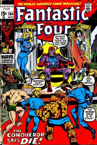 Fantastic Four #104 Comic