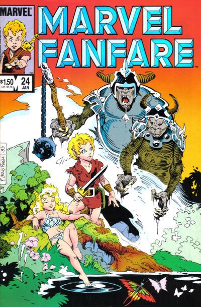 Marvel Fanfare #24 Comic