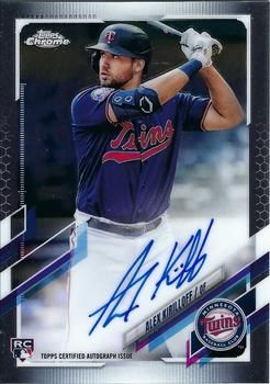 Alex Kirilloff 2021 Topps Chrome - Rookie Autographs Baseball #RA-AK Sports Card