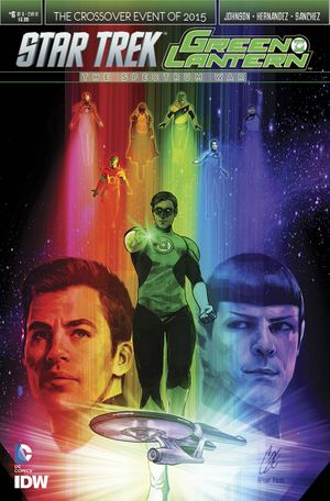 Star Trek Green Lantern #6 (Sub Variant Staggs)