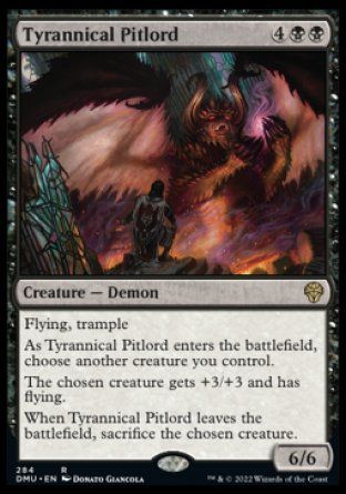 Tyrannical Pitlord (Dominaria United) Trading Card