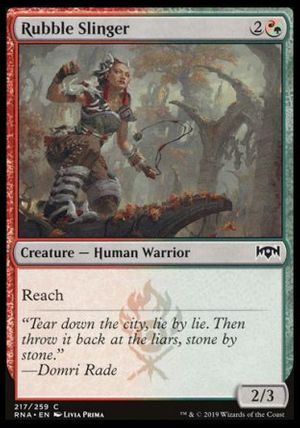 Rubble Slinger (Ravnica Allegiance)