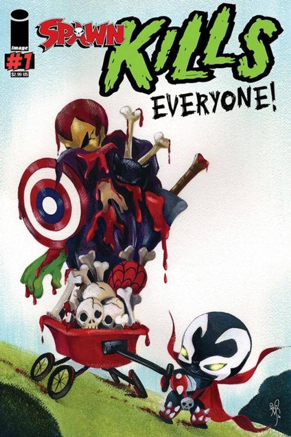 Spawn Kills Everyone! #1 (Hee Variant Cover)