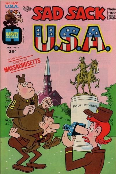 Sad Sack U.S.A. #5 Comic