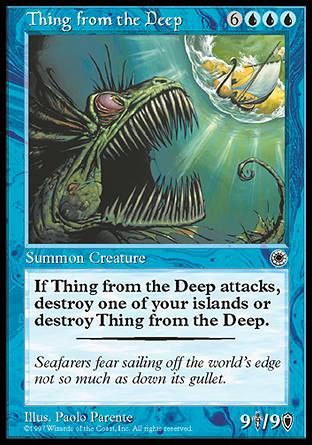 Thing from the Deep (Portal) Trading Card