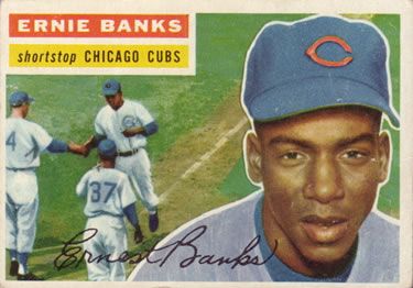 Ernie Banks 1956 Topps #15 Sports Card