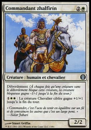 Zhalfirin Commander (Knights vs. Dragons) Trading Card