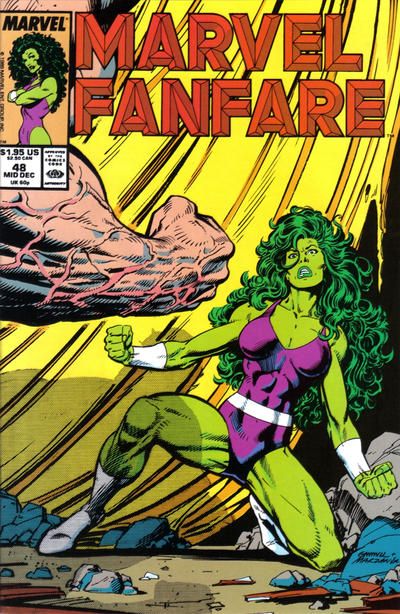 Marvel Fanfare #48 Comic