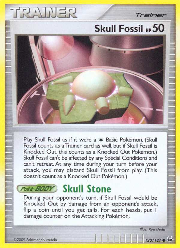 Skull Fossil (Trainer: Item) (120/127) - Platinum Pokémon Card