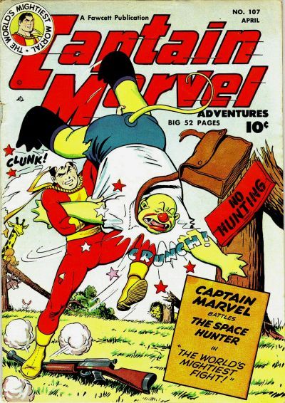 Captain Marvel Adventures #107 Comic
