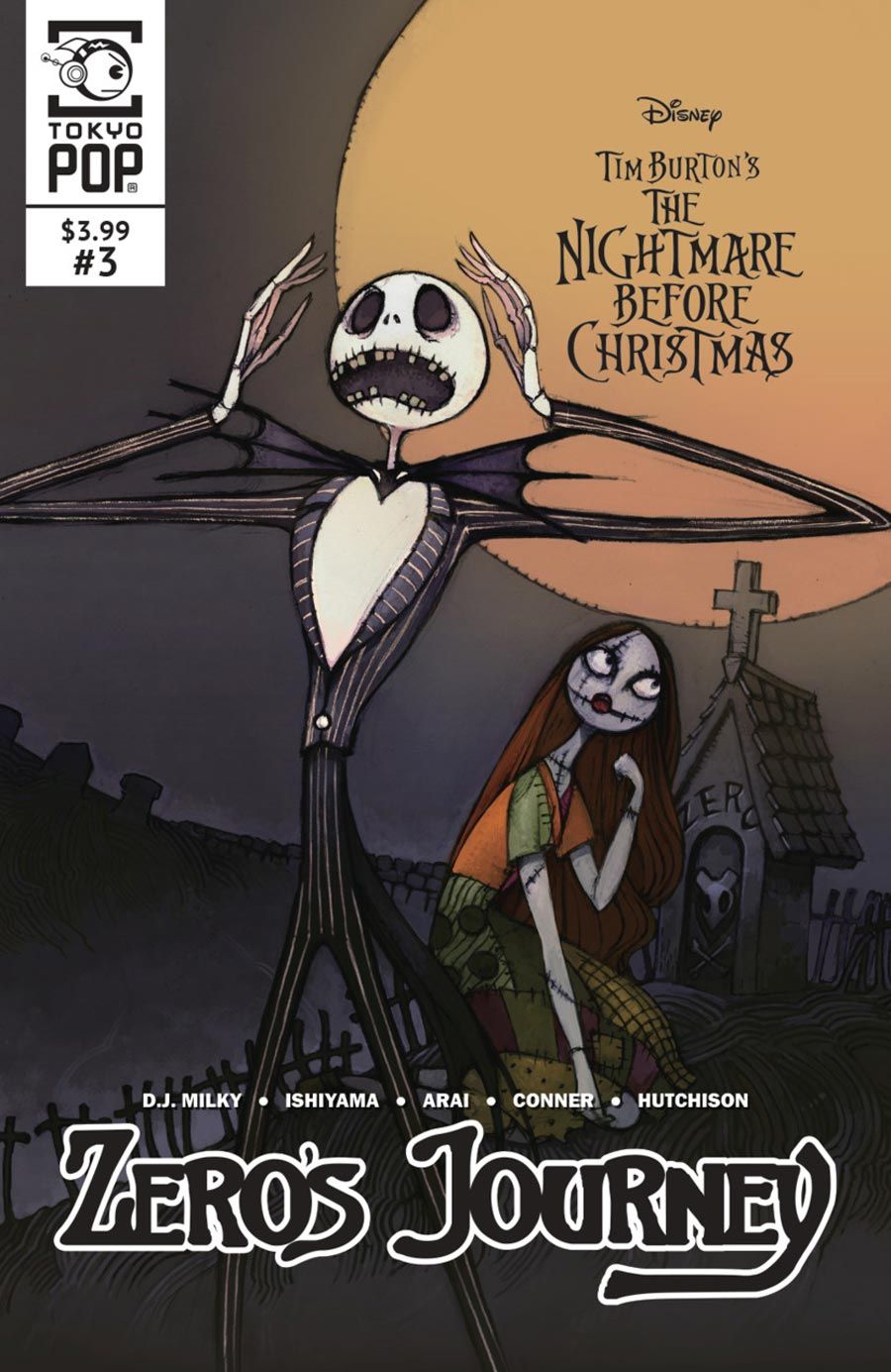 Tim Burton's Nightmare Before Christmas: Zero's Journey #3 Comic