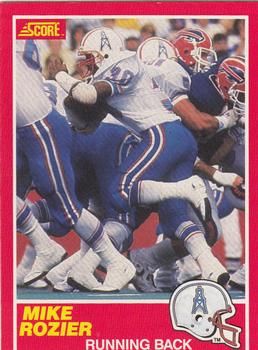 Mike Rozier 1989 Score #172 Sports Card
