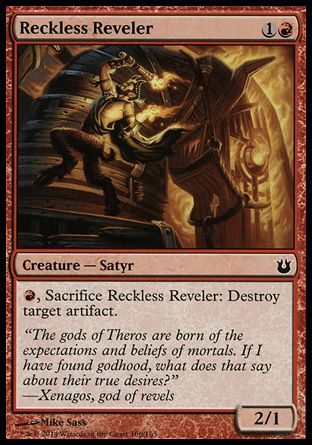 Reckless Reveler (Born of the Gods) Trading Card