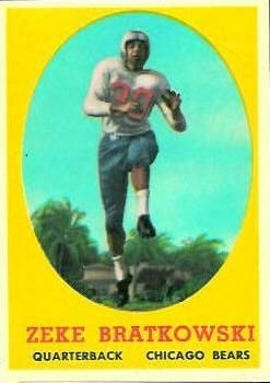 Zeke Bratkowski 1958 Topps #23 Sports Card