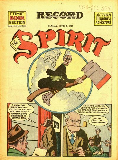 Spirit Section #6/3/1945 Comic