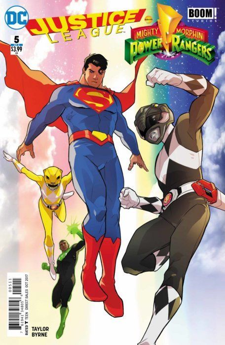 Justice League/Power Rangers #5 Comic