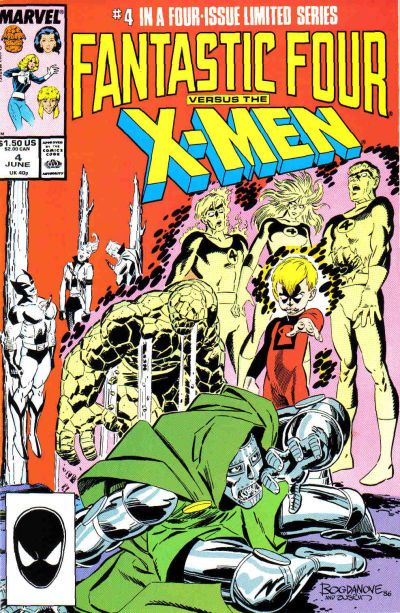 Fantastic Four vs. X-Men #4 Comic
