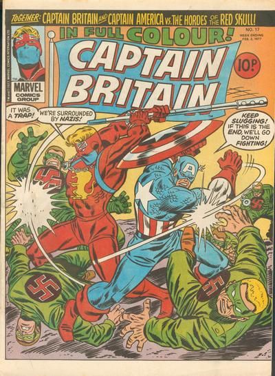 Captain Britain #17 Comic