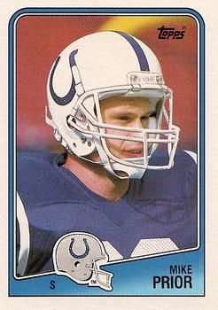 Mike Prior 1988 Topps #129 Sports Card