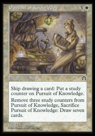 Pursuit of Knowledge (Stronghold) Trading Card