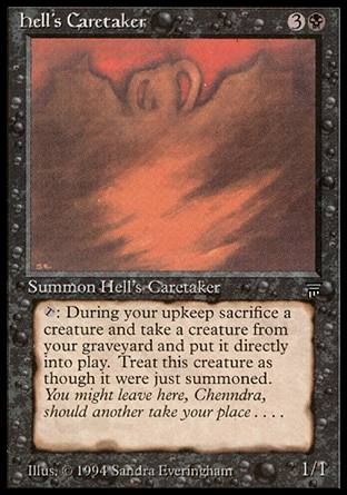 Hell's Caretaker (Legends) Trading Card