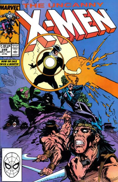 Uncanny X-Men #249 Comic