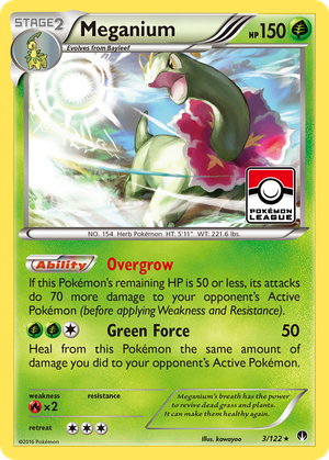 Meganium (3/122) - BREAKpoint (Reverse Holo)